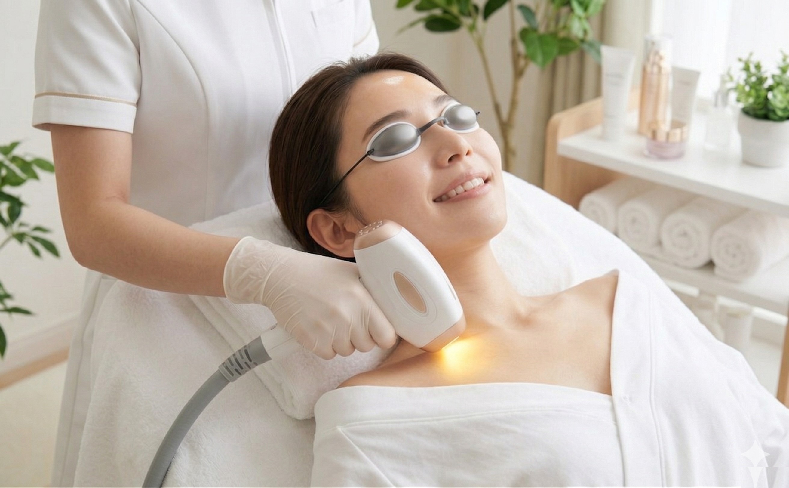 ボディの光脱毛